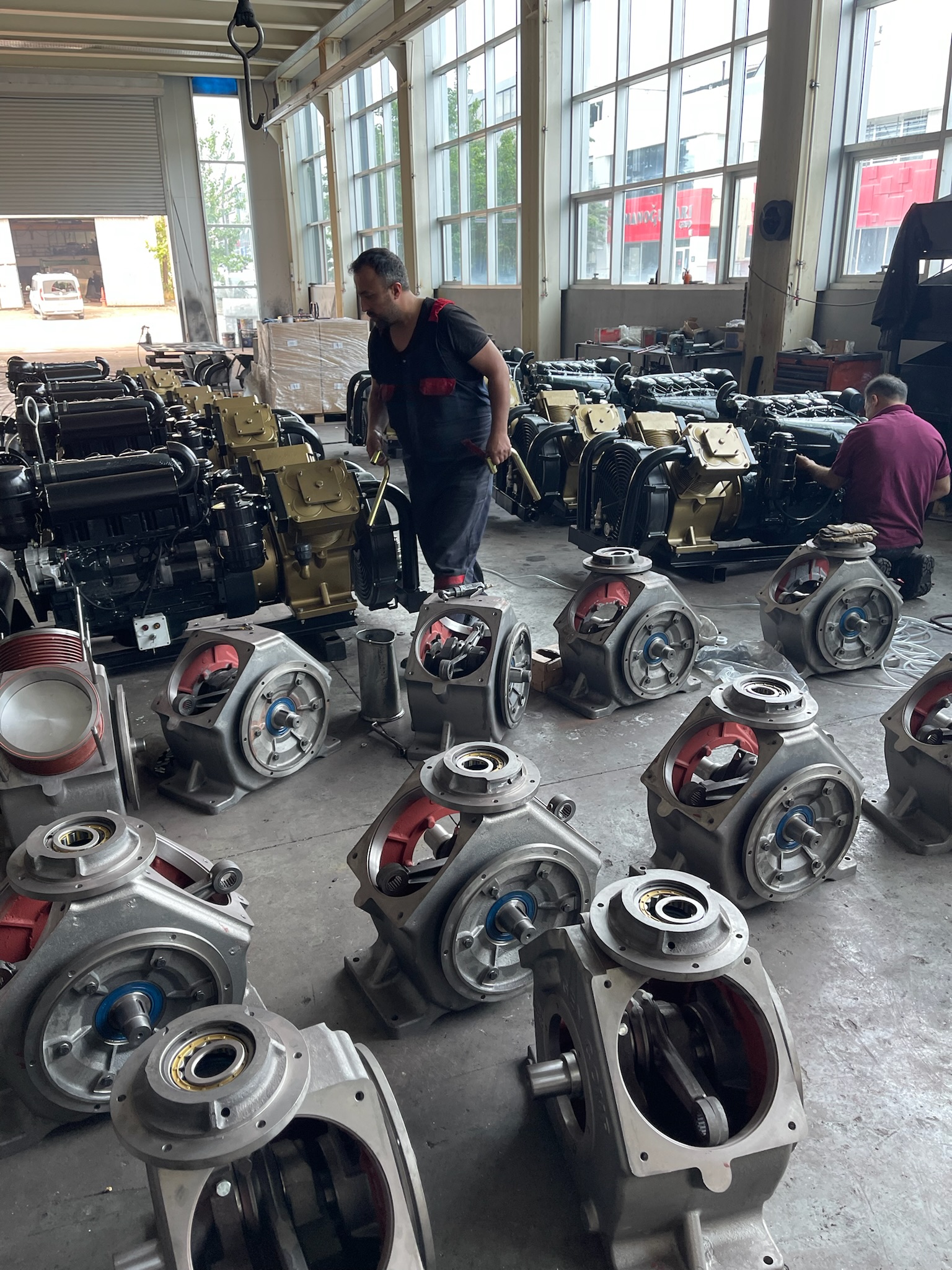 Gencomp Silobas Compressor for cement transport